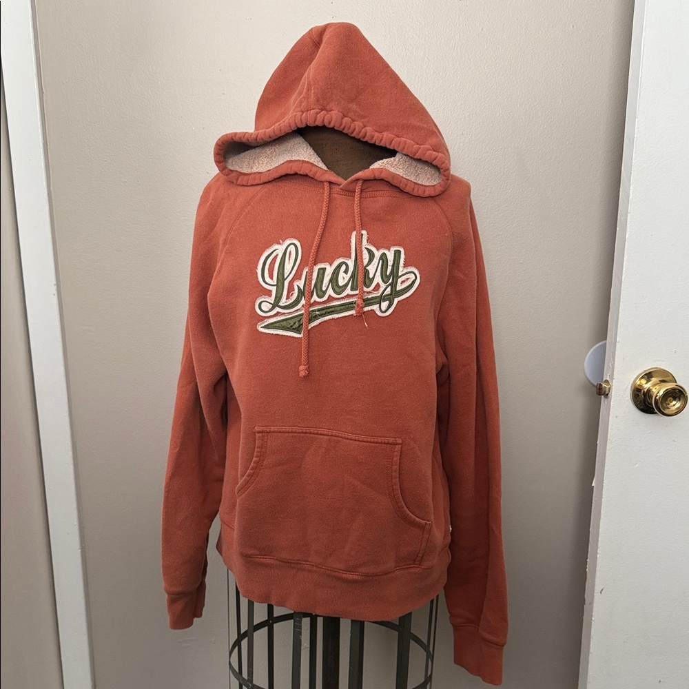 Lucky Brand Rust Hoodie
